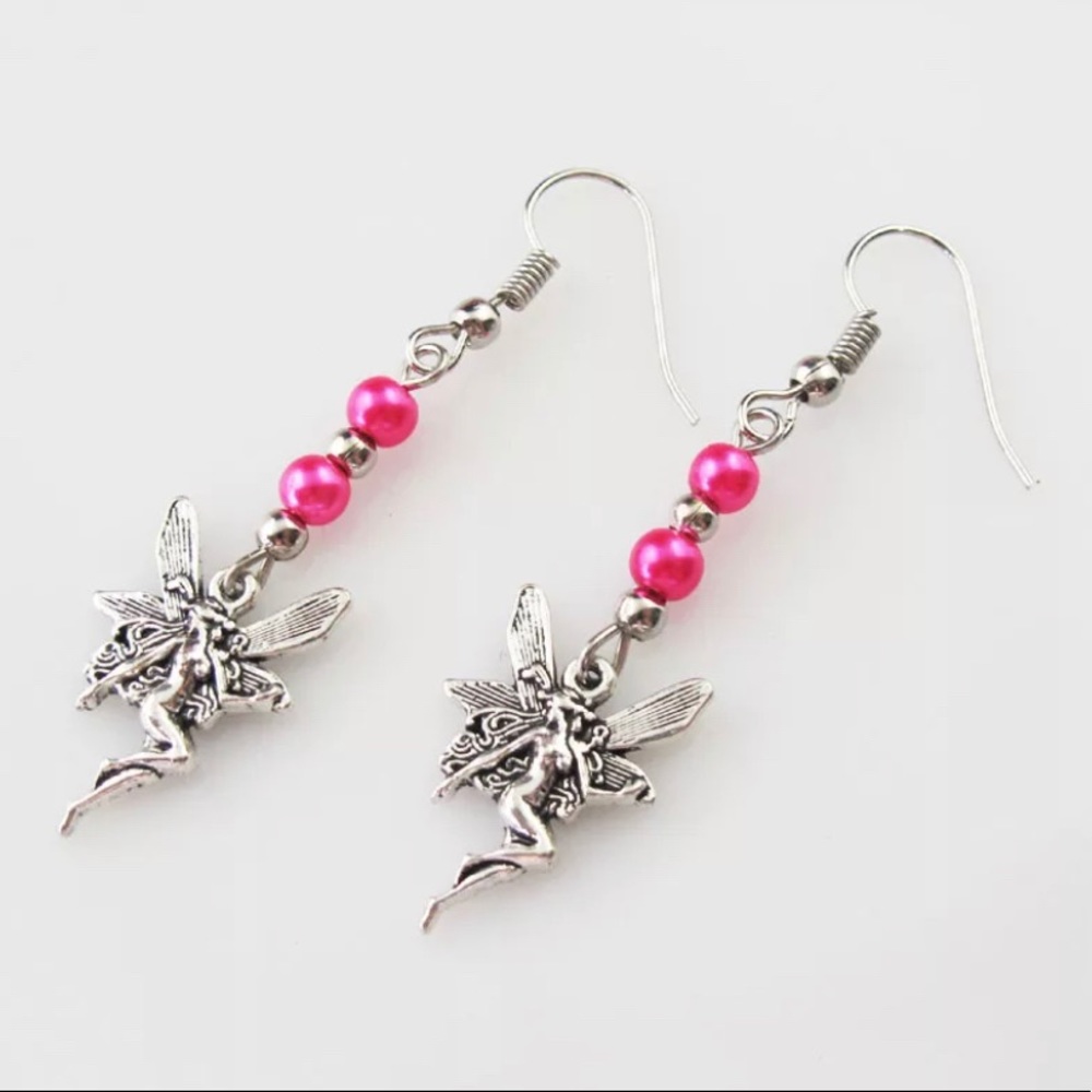 🧚‍♀️ Fairy Beaded Dangle Earrings